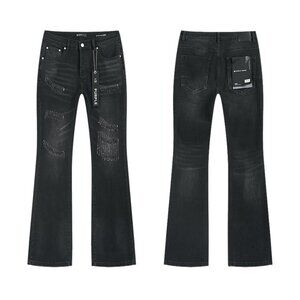 Stylish Black Distressed Men Jeans
